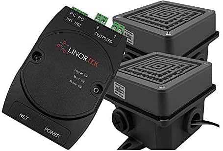 2-2Buz IP Break Buzzer Kit, Dual Loud Buzzers, Scheduling Software
