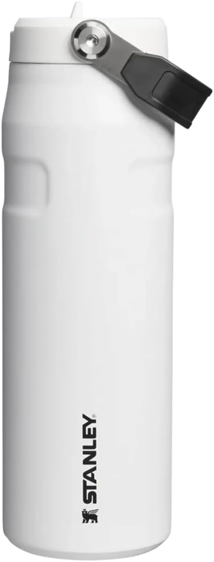 Stanley The IceFlow™ Flip Straw 2.0 Pipetli Termos Bardak 1,06 LT / 36Oz Beyaz 10-12111-0267