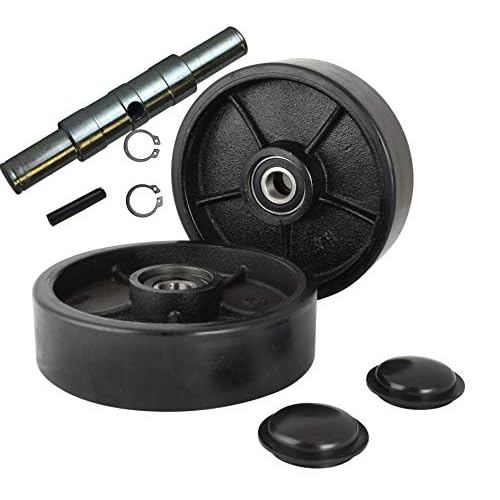 CRWON PTH50 Pallet Jack Back Steer Wheel Replacement Kit Complete