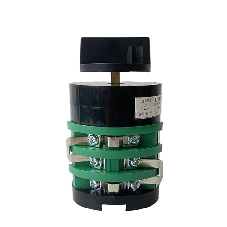 8 Position Rotary Switch KDHC-32/3X8 Welding Machine Cam Switches AC50Hz 32A 3 Poles Green Universal Changeover Welder