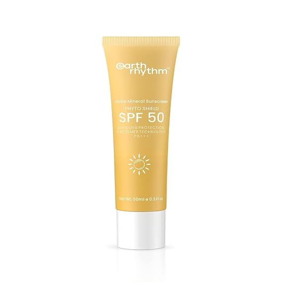 Matte Mineral Sunscreen SPF 50 with 9% Zinc Oxide for Daily Use | PA+++, Zero White Cast & Non-Sticky, Matte Finish | Men & Women | - 50ml