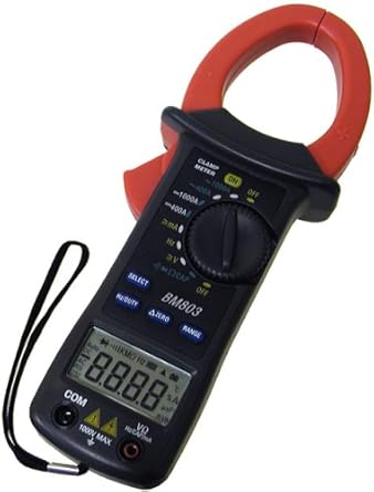 BM803 Auto Manual Range AC/DC Current 1000A Clamp Meter With 3 3/4 Digits High Accuracy Clamp Meter Plus Capacitance and Frequency Measurement