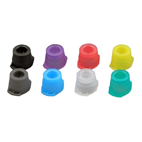 Globe Scientific 118115B Polyethylene Universal Snap Cap for 12mm, 13mm and 16mm Test Tubes, Blue (Pack of 1000)