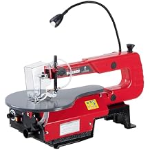 16-Inch Variable Speed Scroll Saw with Extra-Large Adjustable Tilting Work Table and Led Work Light - Perfect for Woodworking
