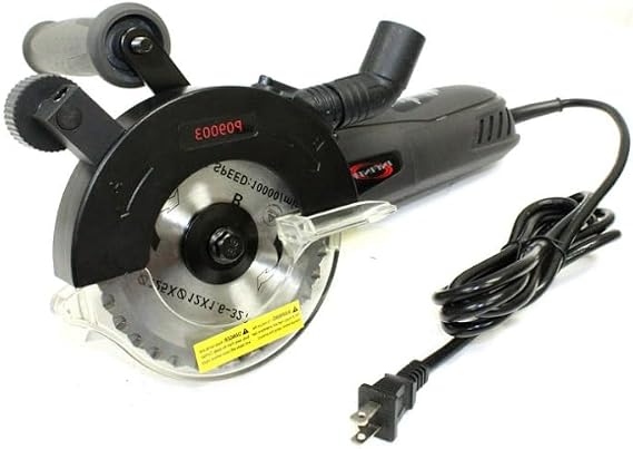 Dual Blades Electric Circular Cutter Cut Saw w/ 5" Double Blades NEW