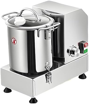 High-Speed Electric Vegetable Cutter & Scallion Slicer, 15L Commercial Chopper for Garlic, Ginger & Leeks, Efficient Spring Onion Food Prep Machine