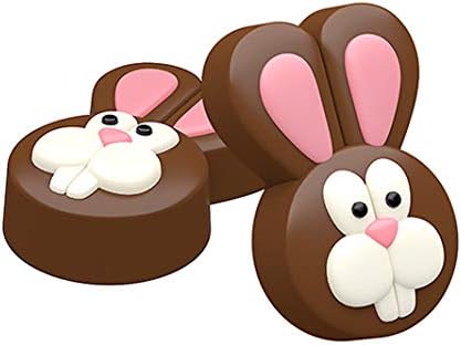 Easter Bunny Sandwich Cookie Chocolate Candy Mold