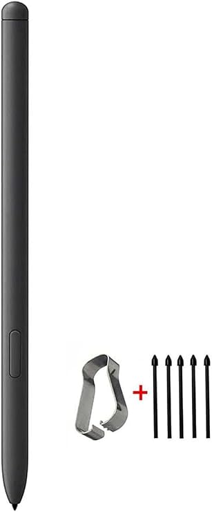 S6 Lite Stylus Pen Replacement S Pen for Samsung Galaxy Tab S6 Lite (EJ-PP610BPEGUJ) Stylus Pen+Tips/Nibs (Gray)