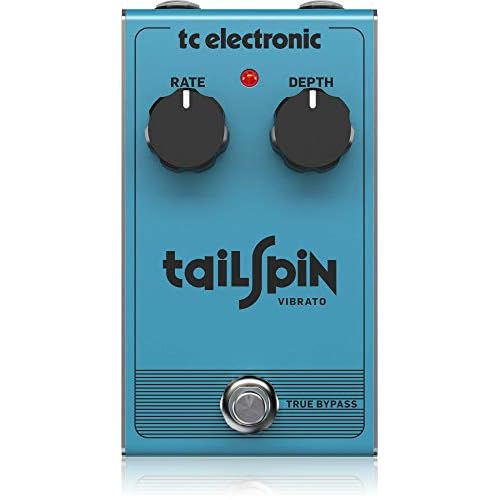 TC Electronic TAILSPIN VIBRATO Classic True Pitch Vibrato with All-Analog Bucket-Brigade Design