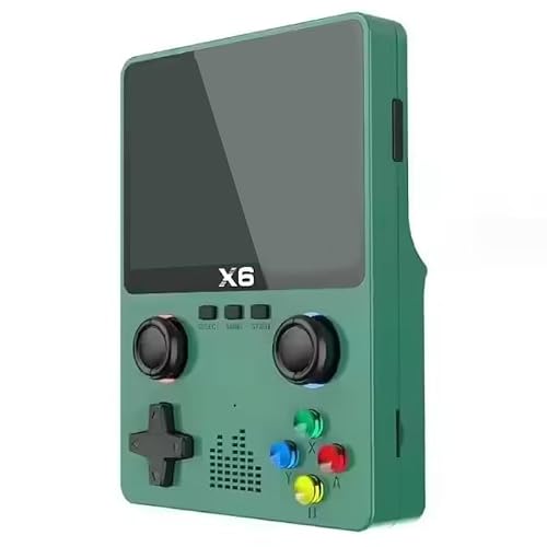 NDUP Retro Handheld Game Console 3.5-inch IPS Screen,Mini Retro Console 2000mAh Battery,Support 11 Emulators, 32G TF Card, Supports 10,000 Classic Games for All Ages