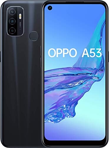 OPPO A53 Dual-SIM 64GB ROM  4GB RAM GSM Only | No CDMA Factory Unlocked 4GLTE Smartphone Electric Black - International Version