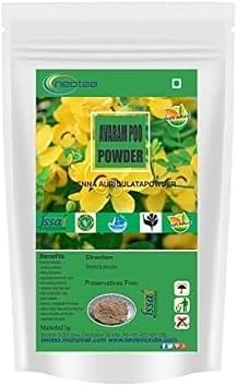 neotea Avarampoo Powder | Natural Herbal Powder for Skin Care & Health | Tanner's Cassia | Senna Auriculata | 100% Pure & Chemical-Free | Supports Glowing Skin & Overall Wellness (300 GM)