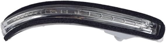 Left Side Wing Mirror Indicator Light Assembly for Hyundai i20 2014-2020 Plastic Housing Direct Replacement Exterior Signal Lamp for Driver Side with OEM Part Number 87614-C8000