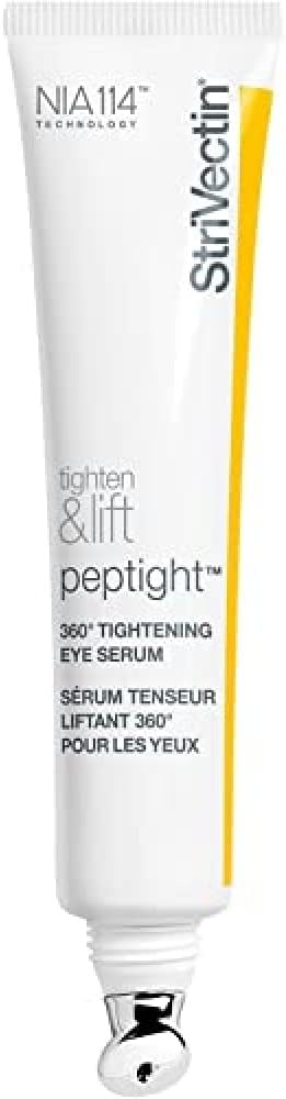 StriVectin Peptight™ Tighten & Lift Peptight 360 Degree Eye Serum, Neck Serum Roller and Face Serums with Tightening & Brightening Peptides for Wrinkles, Under Eye Bags and Puffiness