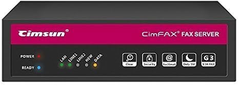 CimFAX Ultimate W5 SDK Provided 2-Port/2-Line High Speed 33.6k 400 Users