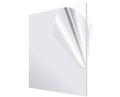 Polycarbonate Lexan Sheet Clear 0.062 - 1/16" x 48" x 96" - Thermoforming
