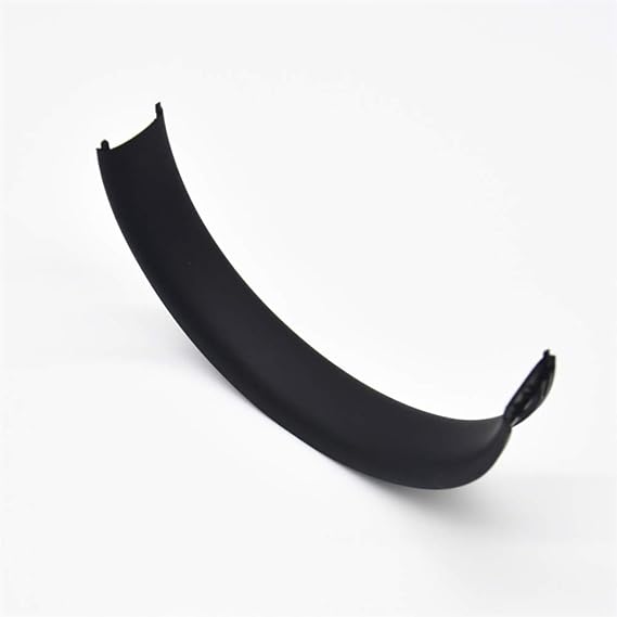 Adhiper Solo 3.0 Replacement Rubber Headband Cushion Pad Top Headband Foam Cushion for B Solo 2.0 Wired Wireless Headphone (Black)