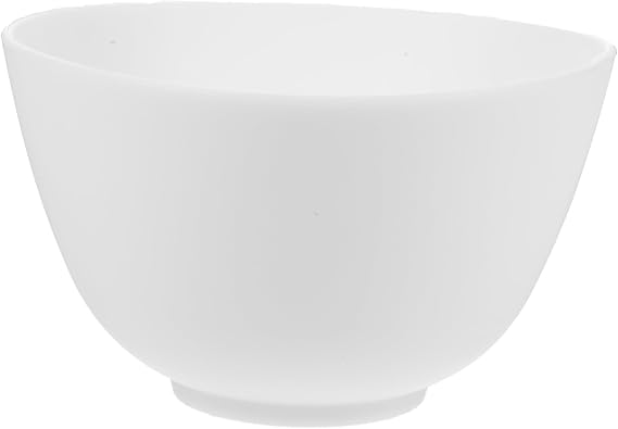 Odorless Silicone Mixing Bowl Set 12.5x8cm Anti-Drop Prep Measuring Bowl for Home Use for DIY Facial Masks and Cooking