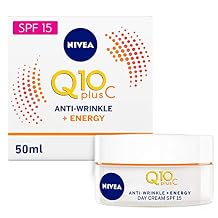 NIVEA Q10 Energy Healthy Glow Face Day Cream 50 ml, Energising Day Cream, Face Cream for Women, Moisturising Cream, Face Cream with Q10, Vitamin C, and Vitamin E