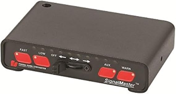 Federal Signal 331105-SB SignalMaster Directional Warning Light, Full-Featured Controller