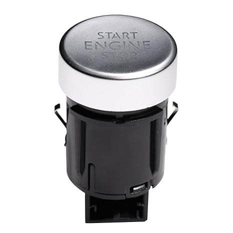 Engine Start Stop Push Button Switch 5N0959839 Compatible with VW Tiguan 2007-2018 Sharan 2011-2021 Auto Replacement Parts
