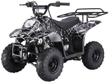 Taotao 110cc Four Wheelers 6" Tires Atvs Kids ATV Spider Black