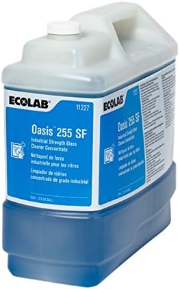 Ecolab Oasis 255 SF Industrial Strength Glass Cleaner Concentrate 2.5 gallon