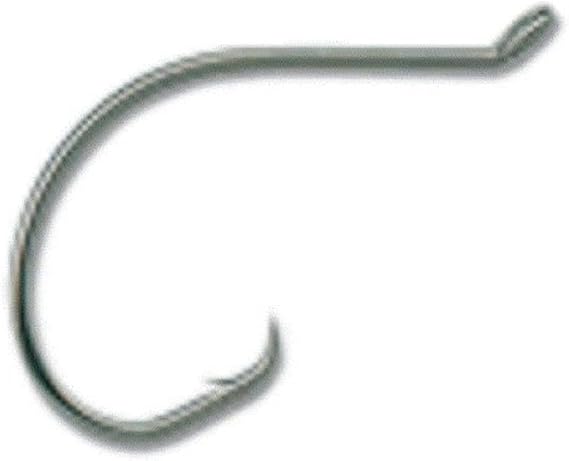 Mustad Demon Perfect Inline Circle Hook 39954NP - 1X Fine Fishing Hooks, Up Eye, Ideal for Saltwater and Freshwater Species, Black Nickel Inline