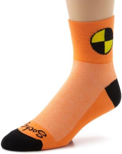 SockGuy Mens Crash Test Dummy Socks