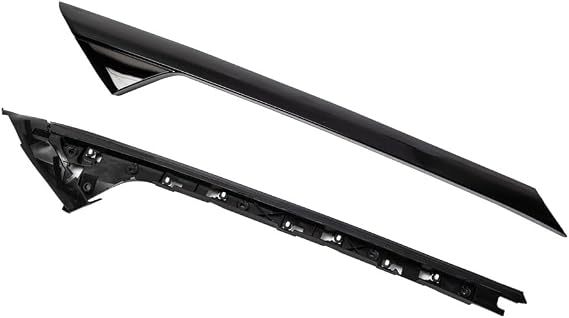 HY-SPEED A-Pillar Front Molding Windshield Trim Left Outer & Inner Compatible with 2011-2019 Explorer 4 Door Utility Replaces 926-450 BB5Z7803136AA BB5Z-7803136-AB BB5Z7803136BA BB5Z7803144AA