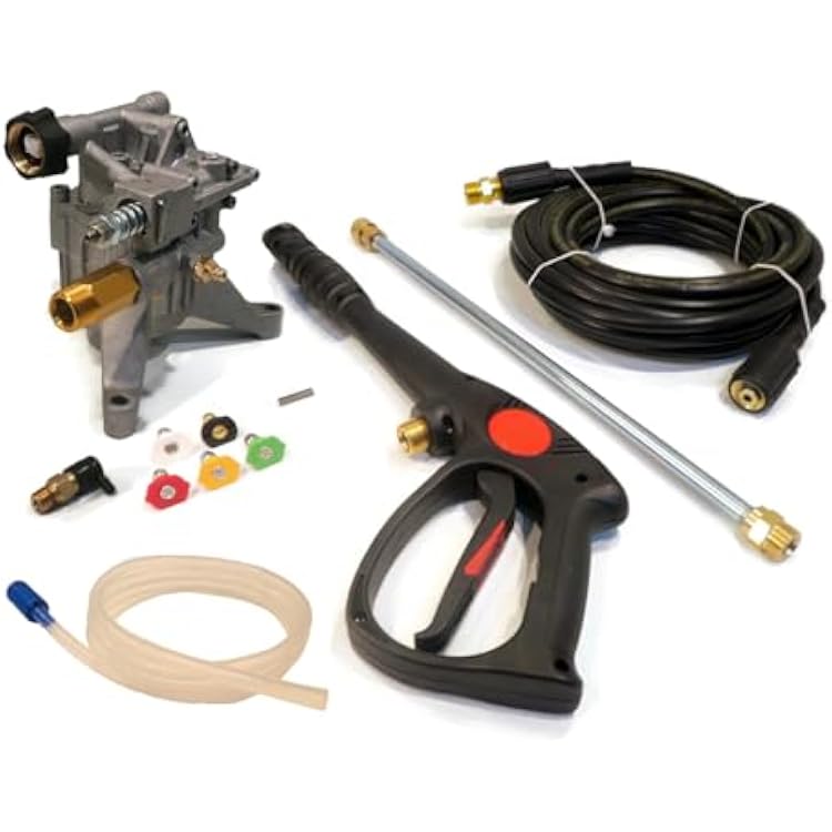Power Pressure Washer Water Pump & Spray Kit Replacement for Simpson MSV2600 MSV2700 MSV3000