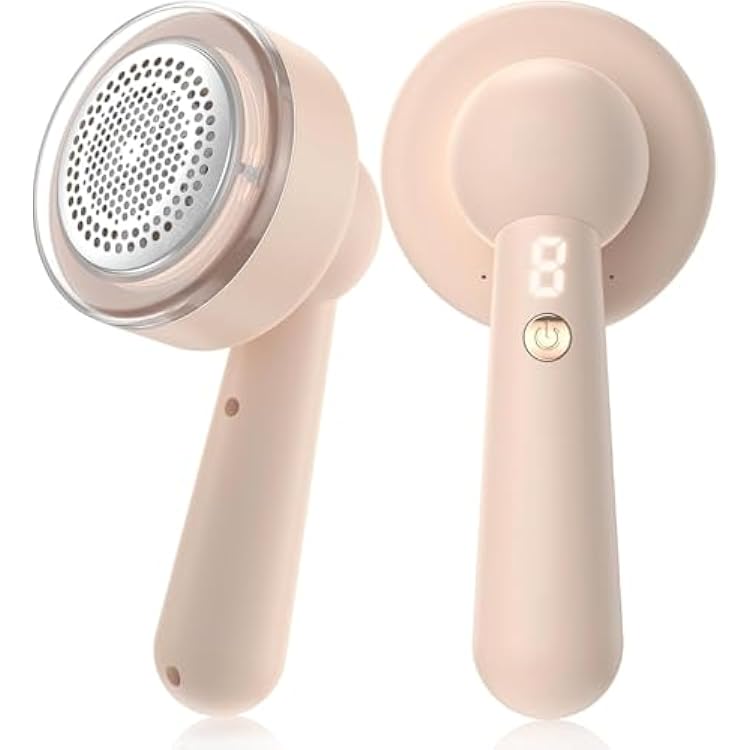 Fabric Shaver Lint Remover, Electric Lint Shaver with 3-Gears and 6-Blades, Sweater Shaver, Clothes Shaver, Fabric Pilling Remover, Fabric Shaver for Furniture, Electric Lint Remover for Clothes