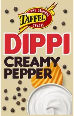 Taffel creamy pepper dip Snacks 4 Box of 13g 2oz