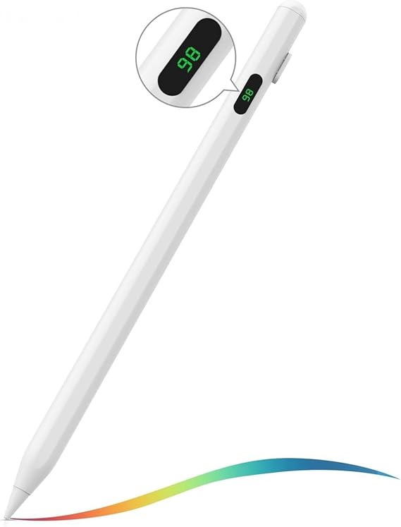 Active Digital Display Stylus Touch Pen Capacitive Compatible with OnePlus Pad,Pad 2 (2023,2024)/OnePlus Open, Rechargeable Palm Rejection