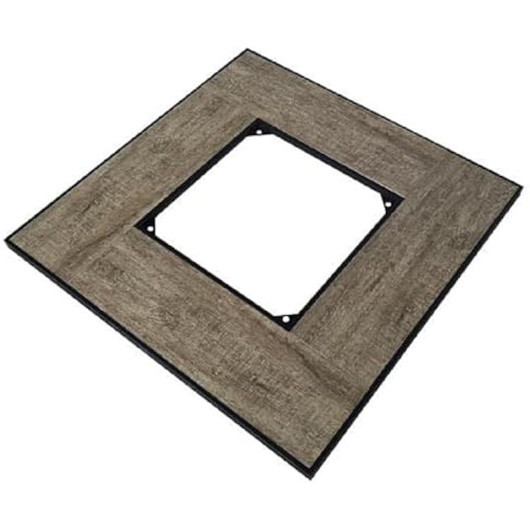 SereneLifeHome Jovial Jovial Propane Gas Fire Pit Table Frame Top Replacement Part - Used for Model Number: SLFPX45