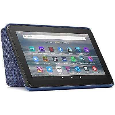 Amazon Fire 7 Tablet Cover (Only compatible with 12th generation tablet, 2022 release) - Denim