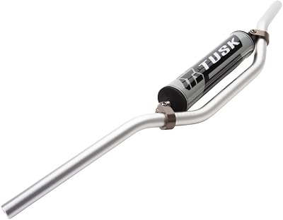 TUSK T-10 Aluminum 78 Handlebar YZ High Bend Silver for Honda CR480R 1982-1983