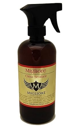 Migliore CIMA Ceramic Spray Sealant: 12 Months of Durability. Easy Wipe on Walk Away Application.