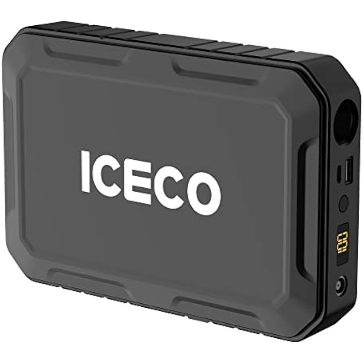 ICECO Magnetic Fast Charging Portable Power Station 17400mAh, 250Wh Outdoor Mobile Lithium Battery Pack, Emergency Battery Backup, for Road Trip Camping, Outdoor Adventure, Hunting Emergency