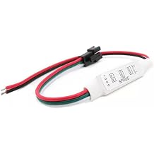 WS2811 WS2812B LED Işık Şeridi için 5-24V Mini 3 Tuşlu LED Kontrol Cihazı