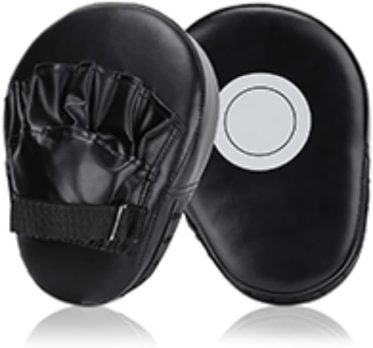 Boxing Pad Target Pad Curved Thick Boxing Mitt Supplies Kick Shield Punching Mitts for Adults Kids Taekwondo Muay Thai Karate Punching Mitts for Left and Right Hand, 2pcs