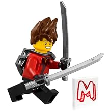 LEGO Ninjago Movie - Kai Minifigure (with Spiked Hair and Display stand) 70629