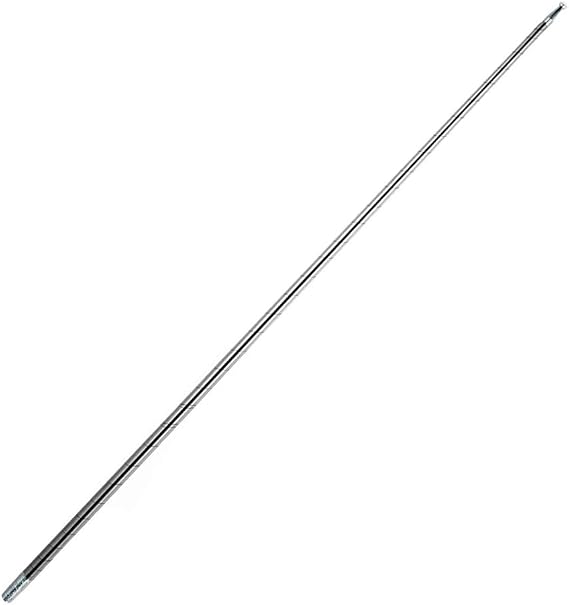 Surakey Pocket Staff Magic Telescopic Stick | Elevated Staff Stick I Collapsible Retractable Expandable Bow Extendable Portable Expanding Metal Cane Pop Out Wands (130cm Silver)