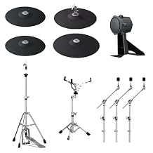 Cymbal Pad and Hadware Set for DTX8 Series; with RHH135, PCY135 (x2), PCY155, KP90, CH755 (x3), SS662, HS740A, and 10-ch cable