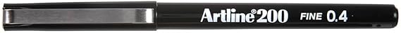 Artline Fineliner 0,4 Mm Ek-200 Black