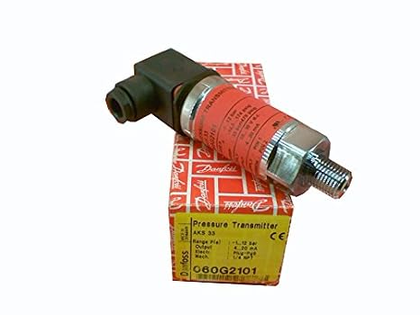 DANFOSS 060G2101 4-20MA Output, AKS 33, Pressure Transmitter, USE with EKC 316