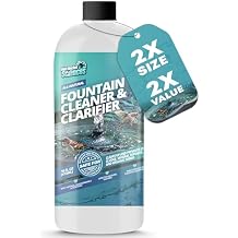 16oz Water Fountain Cleaner - Cleans 80 Gallons of Water, Bird Bath Cleaner Safe for Birds and Wildlife, Ideal for Indoor & Outdoor Use - Prevents Dirt Build-Up and Clog, Safe for Stone, Metal & More