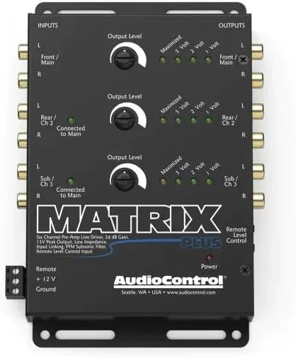 AudioControl Matrix Plus 6-Channel Line Driver