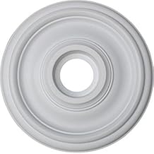 Plano Ceiling Medallion, 18.5" Diameter, Contemporary Style/Paintable Do-It-Yourself Home Decor