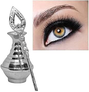 Surme Dani For Surma Kajal Powder Storing Surmedani without Surma for Eyes for Women and Girls Pack Of 1 (Random Color)